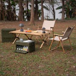 Nils Skládací box s víkem Camp NCB4003 50L zelený