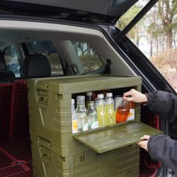 Nils Skládací box s víkem Camp NCB4004 50L zelený