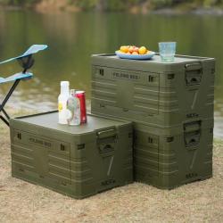 Nils Skládací box s víkem Camp NCB4004 50L zelený