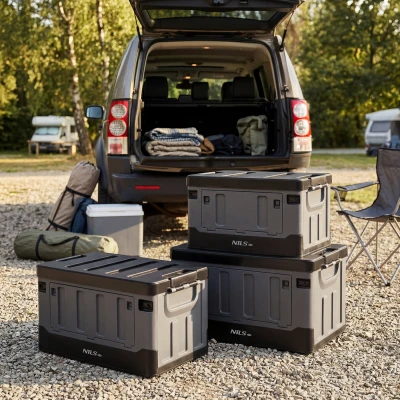 Nils Skládací box s víkem Camp NCB4602 XL 70 litrů