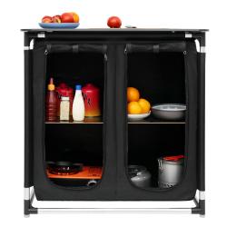 Nils Skladacia kempingová skriňa Camp NC3032 s pracovnou doskou