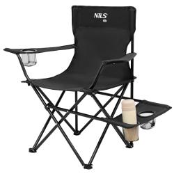 Nils Skladacia kempingová stolička Camp NC3301 čierna