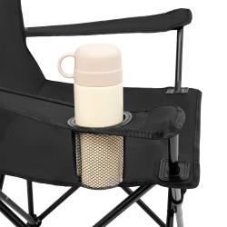 Nils Skladacia kempingová stolička Camp NC3301 čierna