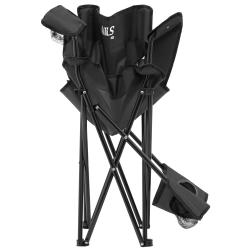 Nils Skladacia kempingová stolička Camp NC3301 čierna