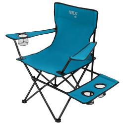 Nils Skládací kempingová židle Camp NC3301 modro-šedá