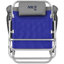 Nils Skládací kempingové křeslo Camp NC3502 šedé/modré