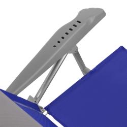 Nils Skládací kempingové křeslo Camp NC3502 šedé/modré