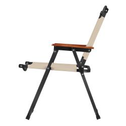 NILS NC4307 béžové skládací kempingové křeslo