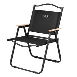 NILS NC4307 černé Skládací kempingové křeslo NILS NC4307 černé Skládací kempingové křeslo