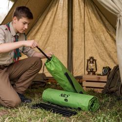 Nils Skládací kempingové lehátko Camp NC3504 military 190 cm