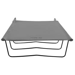 Nils Skládací kempingové lehátko Camp NC3504 šedé 190 cm