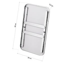 Nils Skladací kempingový stolík Camp NC3403 50x30x20 cm modrý