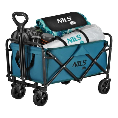 NILS Camp NC4306 tyrkysový Skládací kempingový vozík