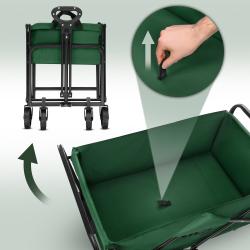 NILS Camp NC4306 zelený Skládací kempingový vozík