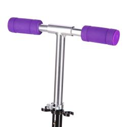 Nils HD025 LED fialová skládací koloběžka