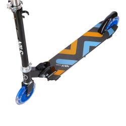 Nils Extreme HD025 LED modrá skladacia kolobežka