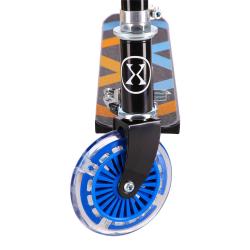 Nils Extreme HD025 LED modrá skladacia kolobežka