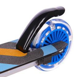 Nils Extreme HD025 LED modrá skladacia kolobežka