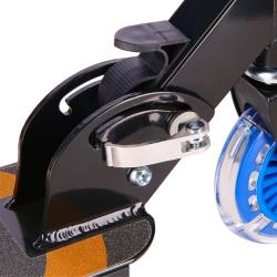 Nils Extreme HD025 LED modrá skladacia kolobežka