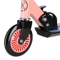 Nils HD026 růžovo-modrá skládací koloběžka