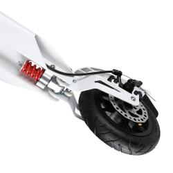 Nils HM209T bílá-zlatá skládací koloběžka s brzdou