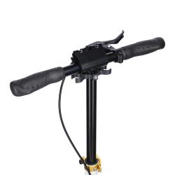 Nils HM209T bílá-zlatá skládací koloběžka s brzdou