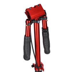 Nils HM209T čierna-červená skladacia kolobežka