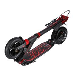 Nils HM209T čierna-červená skladacia kolobežka