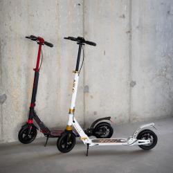 Nils HM209T čierna-červená skladacia kolobežka