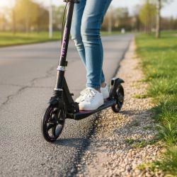 Nils HM800 Fly růžová skládací koloběžka