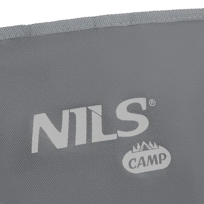 NILS CAMP Skládací křeslo NC3051 šedé