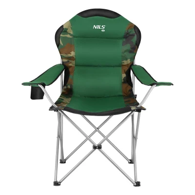 NILS CAMP Skládací křeslo NC3080 camo