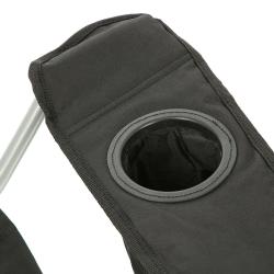 Nils Skladacie kreslo Camp NC3080 čierne