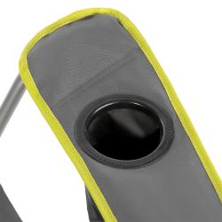 Nils Skladacie kreslo Camp NC3080, sivé