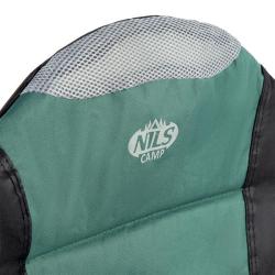 NILS CAMP Skládací křeslo NC3080, zelené