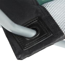 NILS CAMP Skladacie kreslo NC3080, zelené