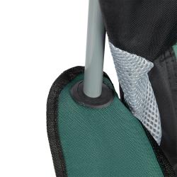 NILS CAMP Skladacie kreslo NC3080, zelené