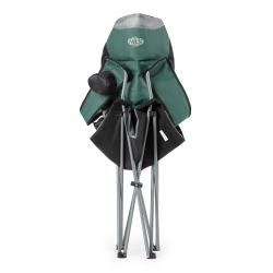 NILS CAMP Skladacie kreslo NC3080, zelené