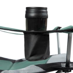 NILS CAMP Skladacie kreslo NC3080, zelené