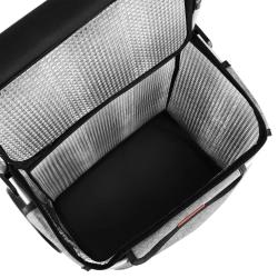 NILS NC4305 Premium 50L šedá Skládací nákupní taška na kolečkách