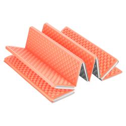 Nils Skládací pěnová karimatka Camp NC1768 s reflexní vrstvou oranžová