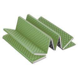 Nils Skládací pěnová karimatka Camp NC1768 s reflexní vrstvou zelená