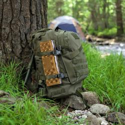 Nils Skladacie penové sedátko s reflexnou vrstvou Camp NC17105 hnedé