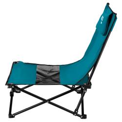 Nils Skladacie plážové kreslo Camp NC3306 modré/čierne