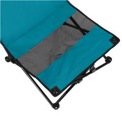 Nils Skladacie plážové kreslo Camp NC3306 modré/čierne