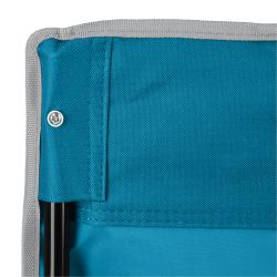 Nils Skladacie plážové kreslo Camp NC3306 modré/šedé