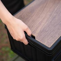 Nils Skládací přepravka Camp NCB4005 s dřevěným víkem 2v1 20L