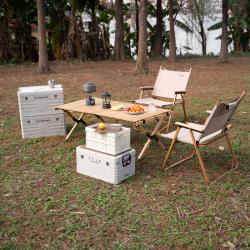 Nils Skladacia prepravka Camp NCB4007 s dreveným vekom 2v1 50L