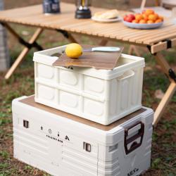 Nils Skladacia prepravka Camp NCB4007 s dreveným vekom 2v1 50L