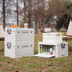 Nils Skladacia prepravka Camp NCB4007 s dreveným vekom 2v1 50L